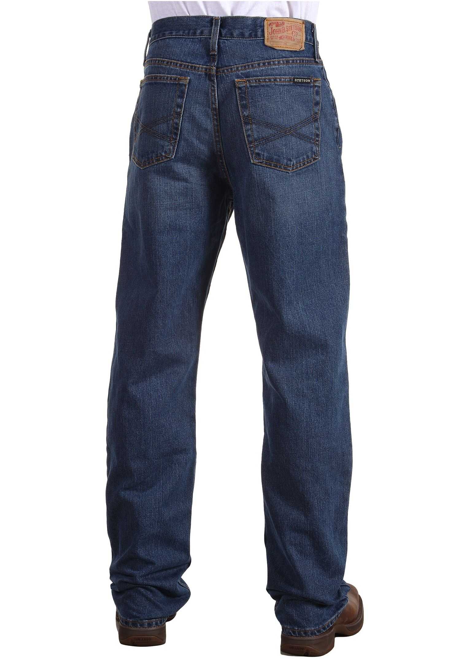 Blug Stetson 1520 Fit Jean Classic Stone