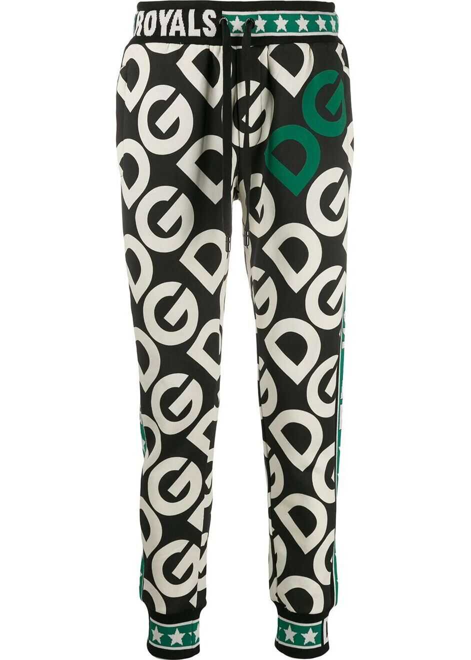 Dolce & Gabbana Cotton Joggers BLACK