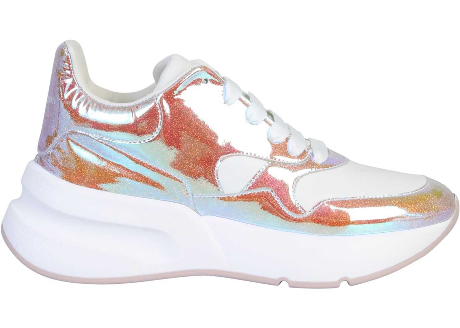 Alexander McQueen Oversize Runner Sneaker WHITE