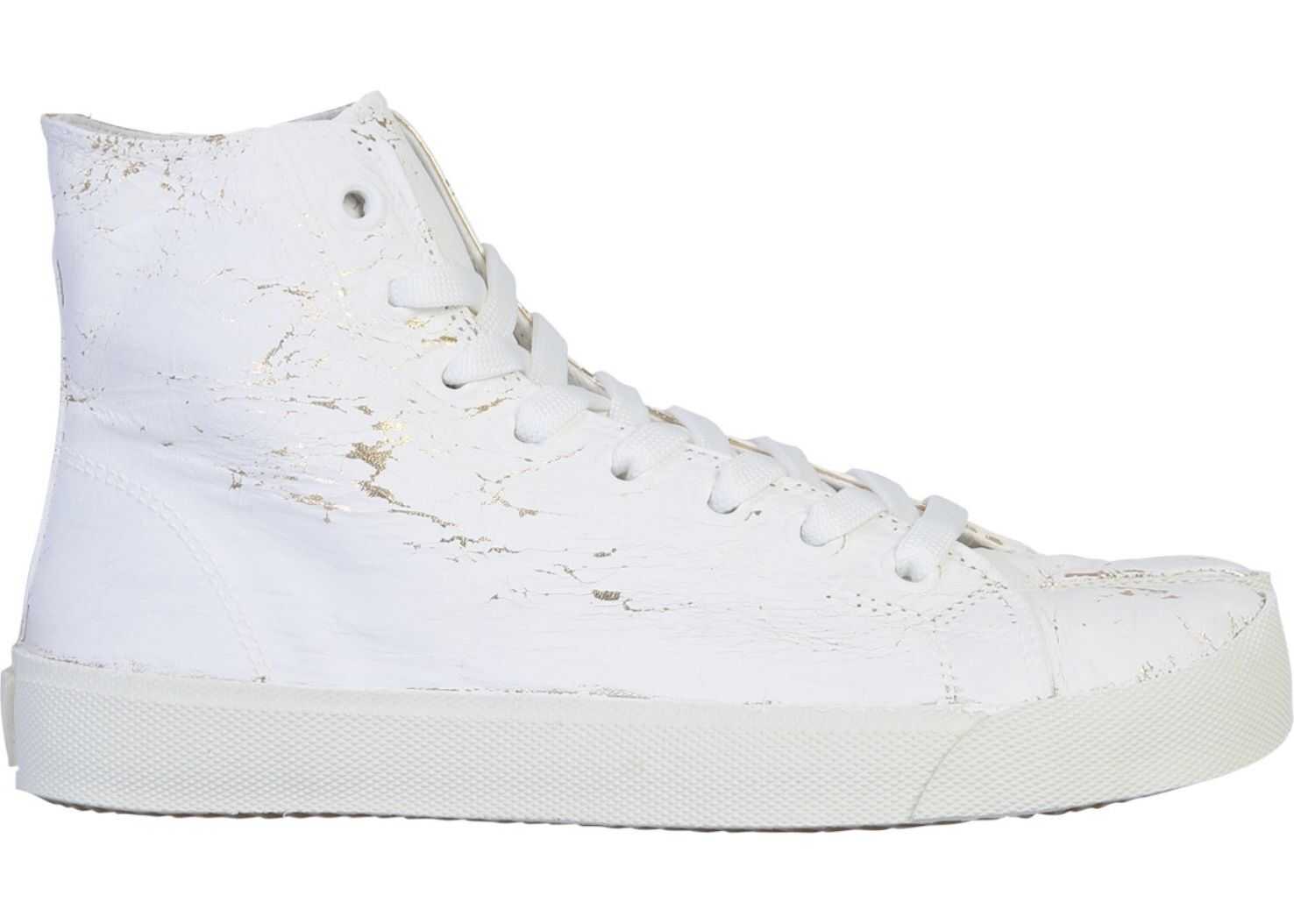 Maison Margiela High Top Tabi Sneaker WHITE