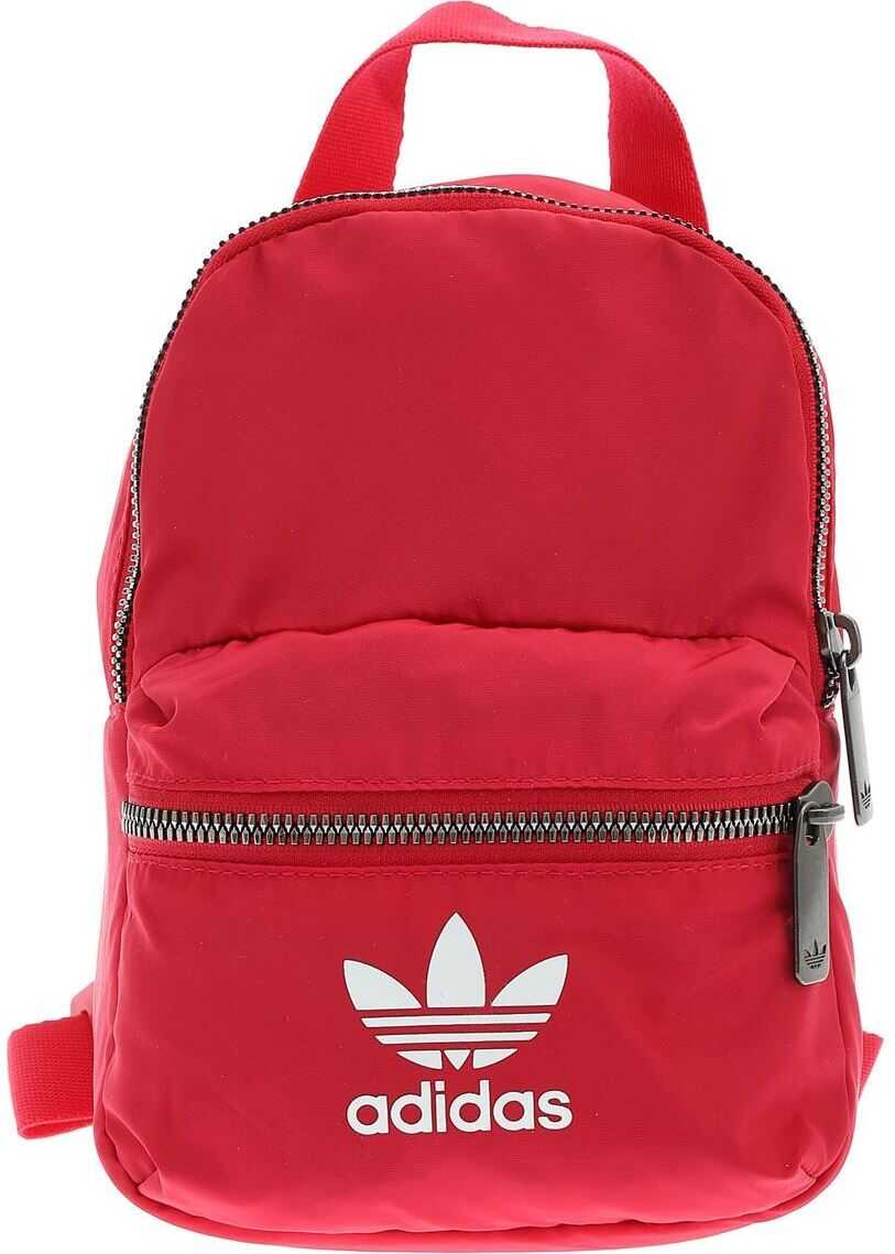 adidas Bp Mini Backpack In Magenta Color Red