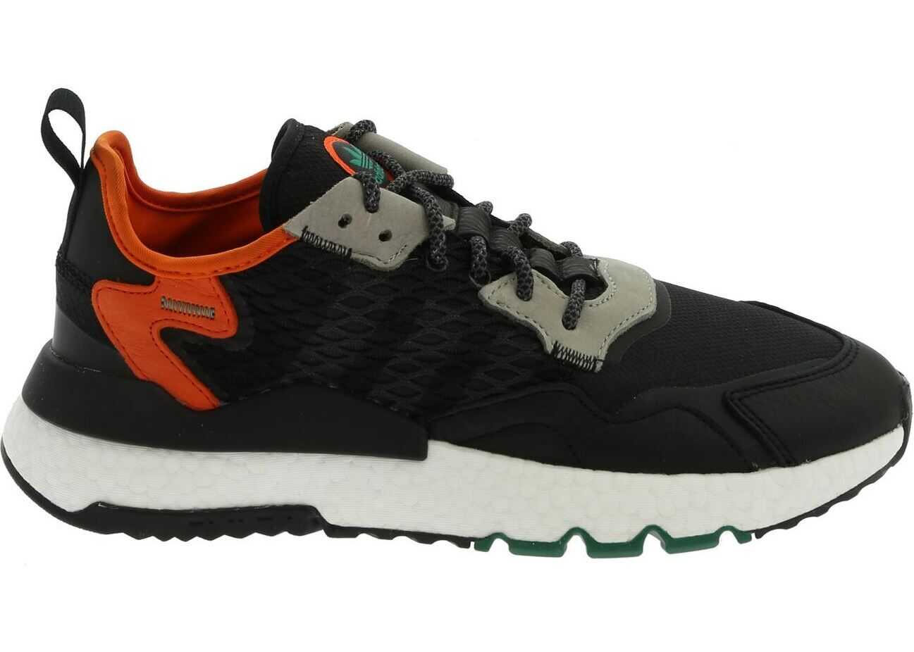 adidas Originals Nite Jogger Sneakers In Black Black