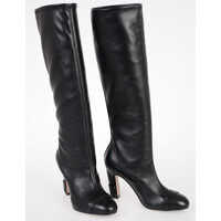 Cizme lungi 10cm Leather CARTER Boots Femei