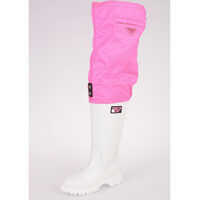 Cizme lungi Nylon Leather Boots Femei