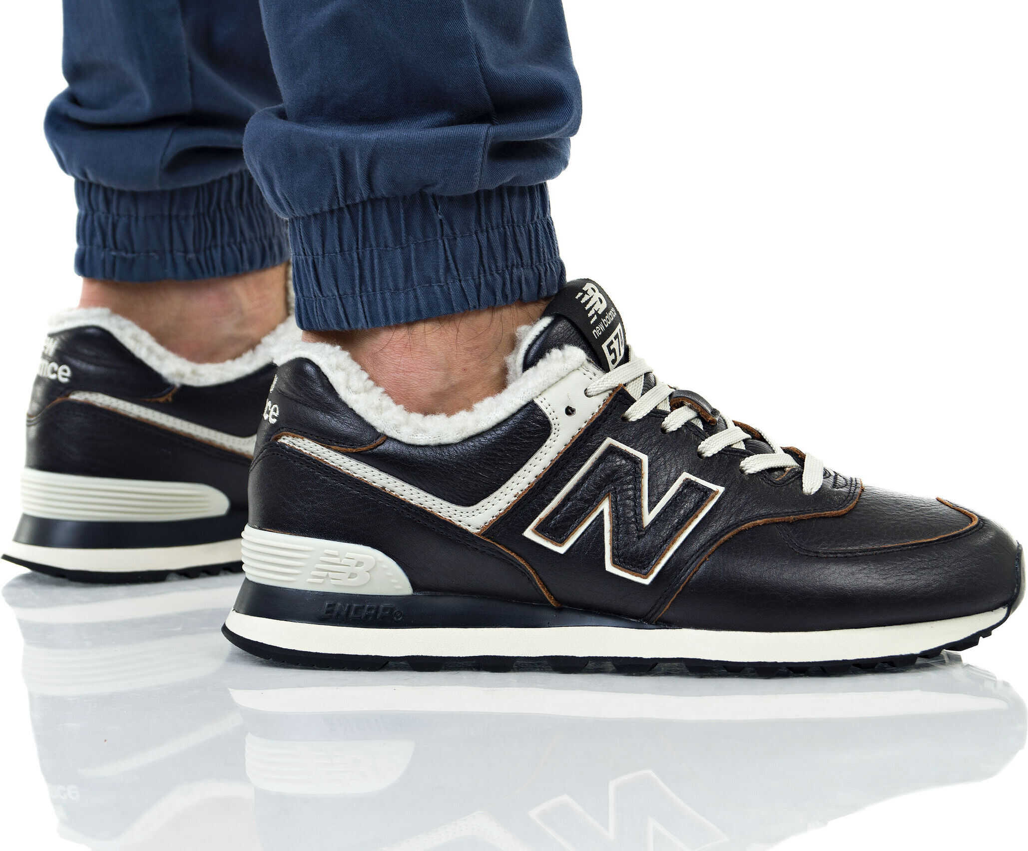 New Balance 574 Negru