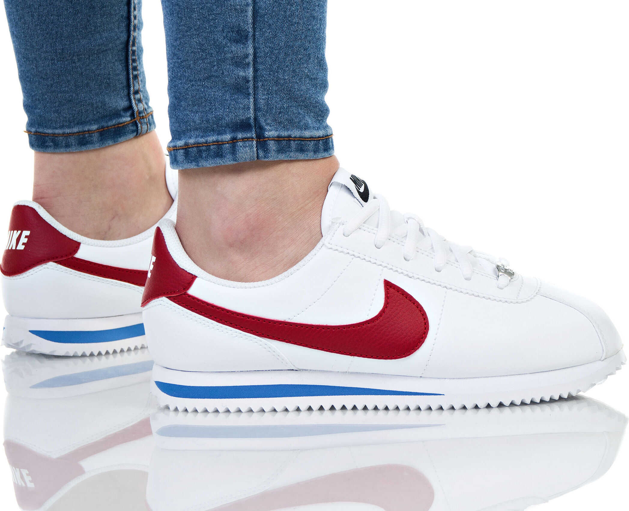 Nike Cortez Basic SL Alb