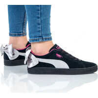 Sneakers Suede Bow JR Baieti