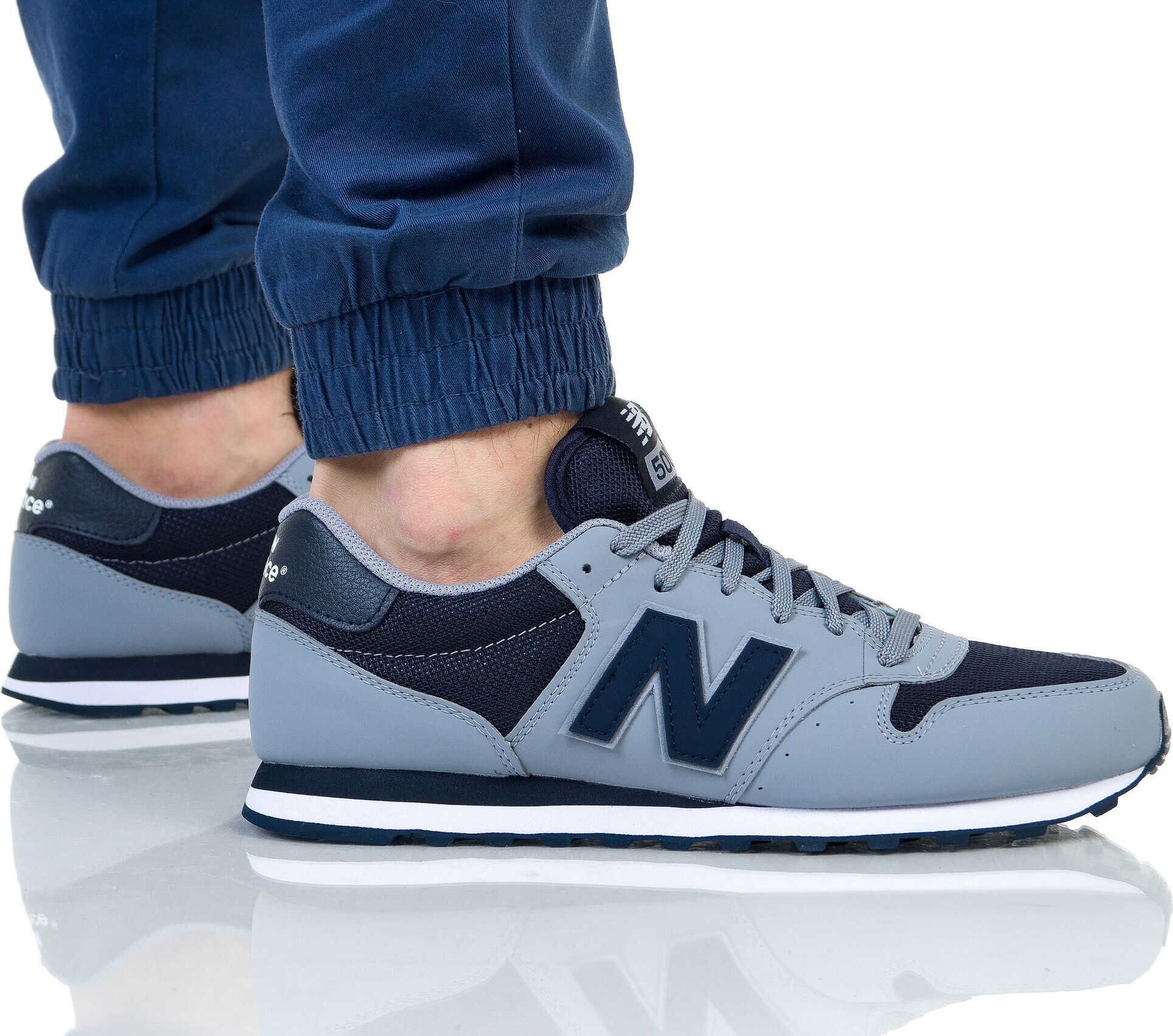 New Balance 500 Gri/Argintiu