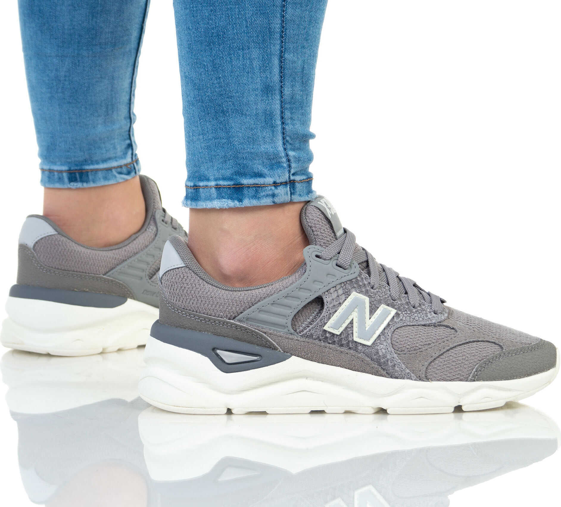 New Balance X90Rv1-USA Gri/Argintiu