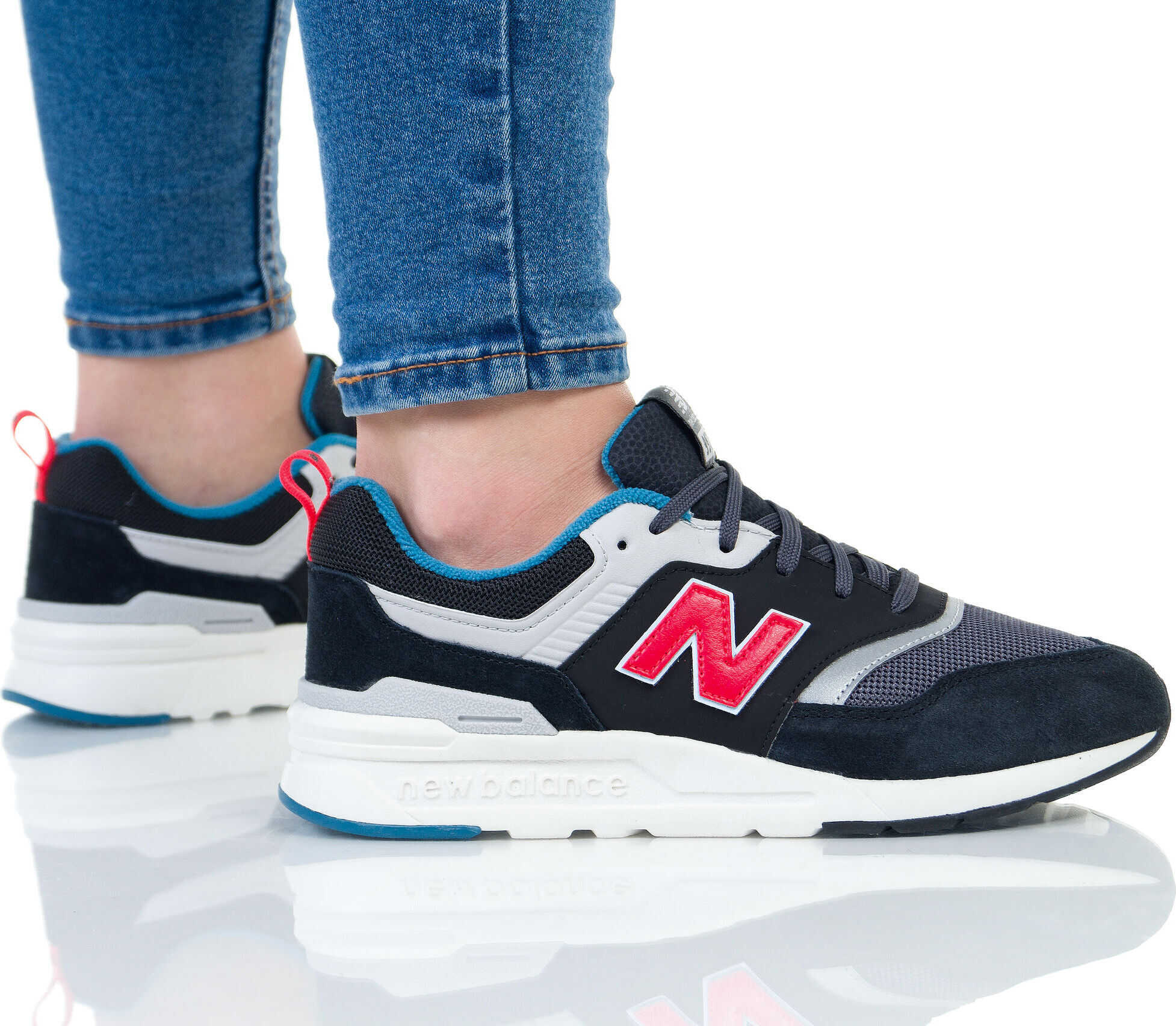 New Balance GR997Hv1 (Big Kid) Negru