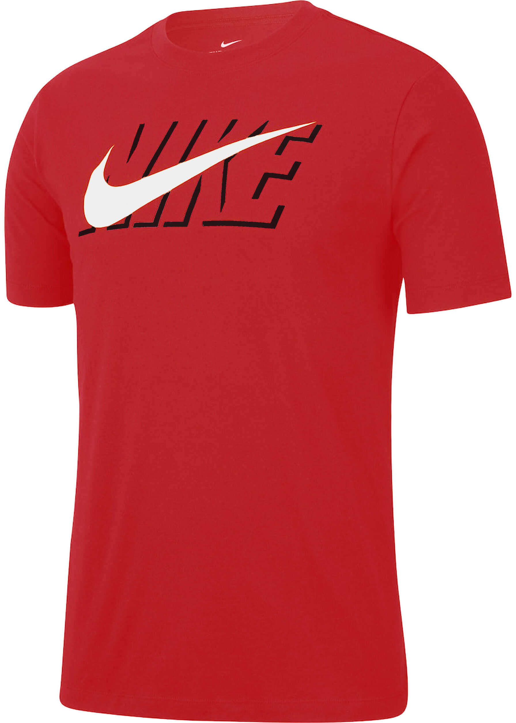 Nike Tee Blk Core Rosu