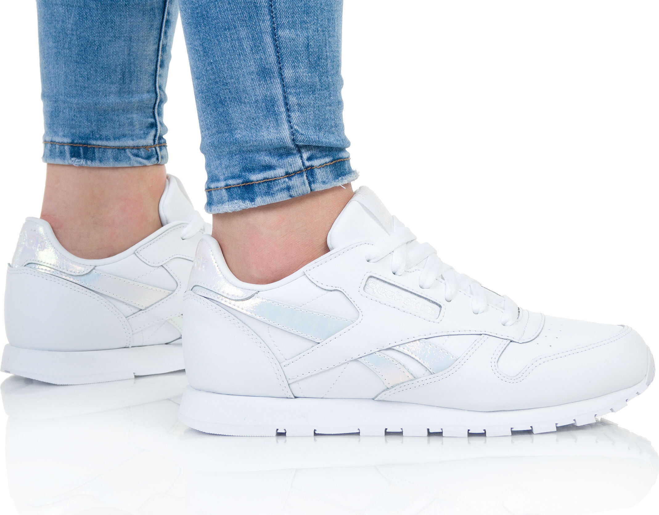 Reebok Classic Leather Alb