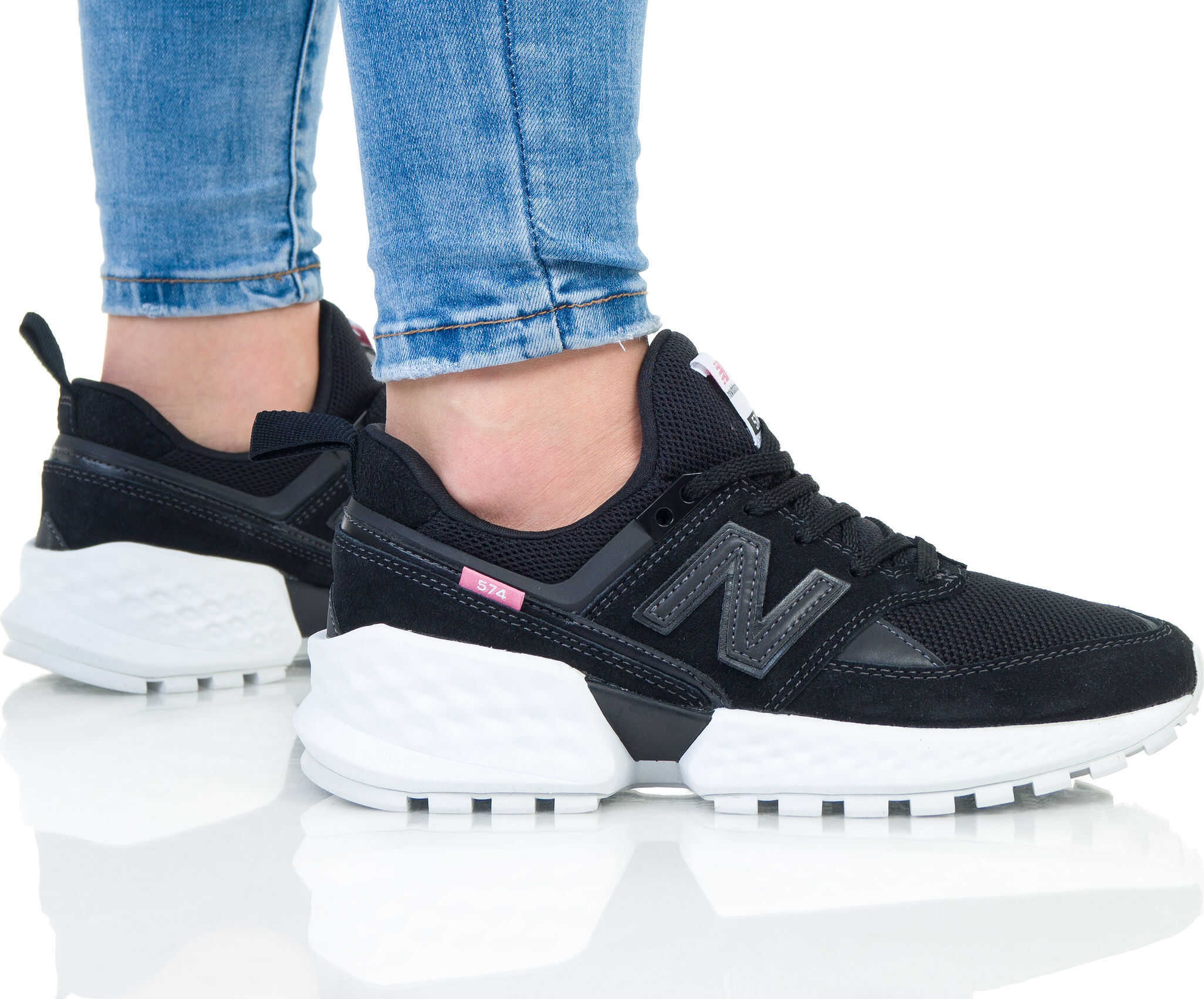 New Balance 574 Negru