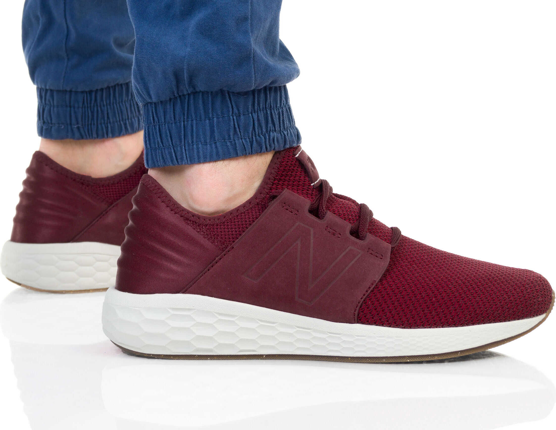 New Balance Fresh Foam Cruz v2 Nubuck Rosu