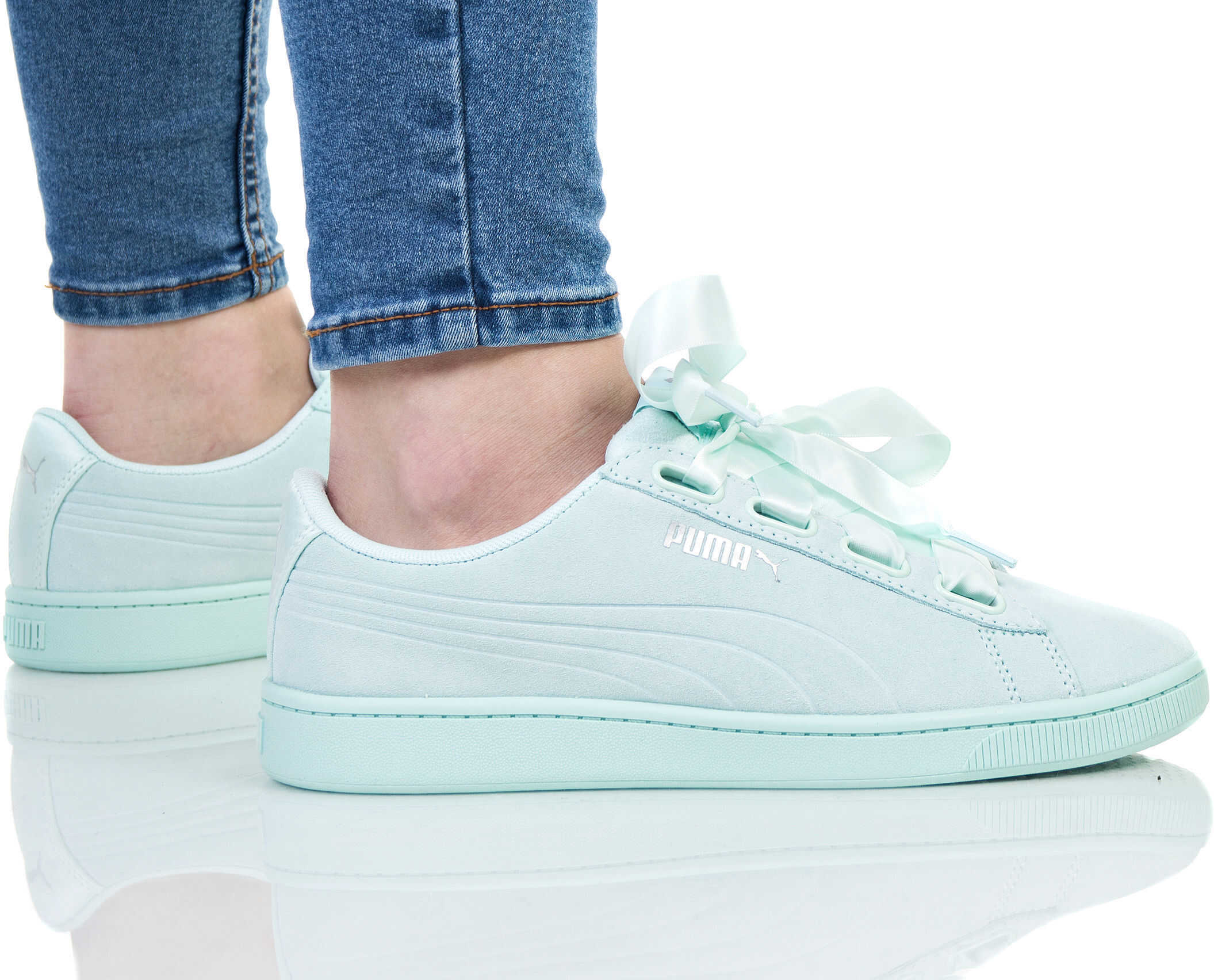 PUMA Vikky V2 Ribbon S Verde