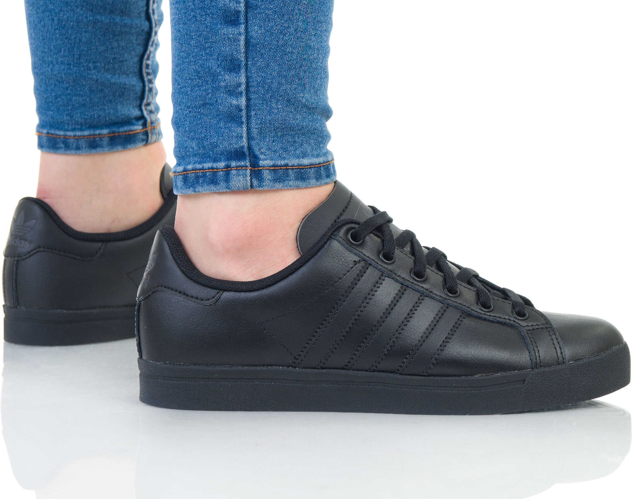 adidas Coast Star J Negru