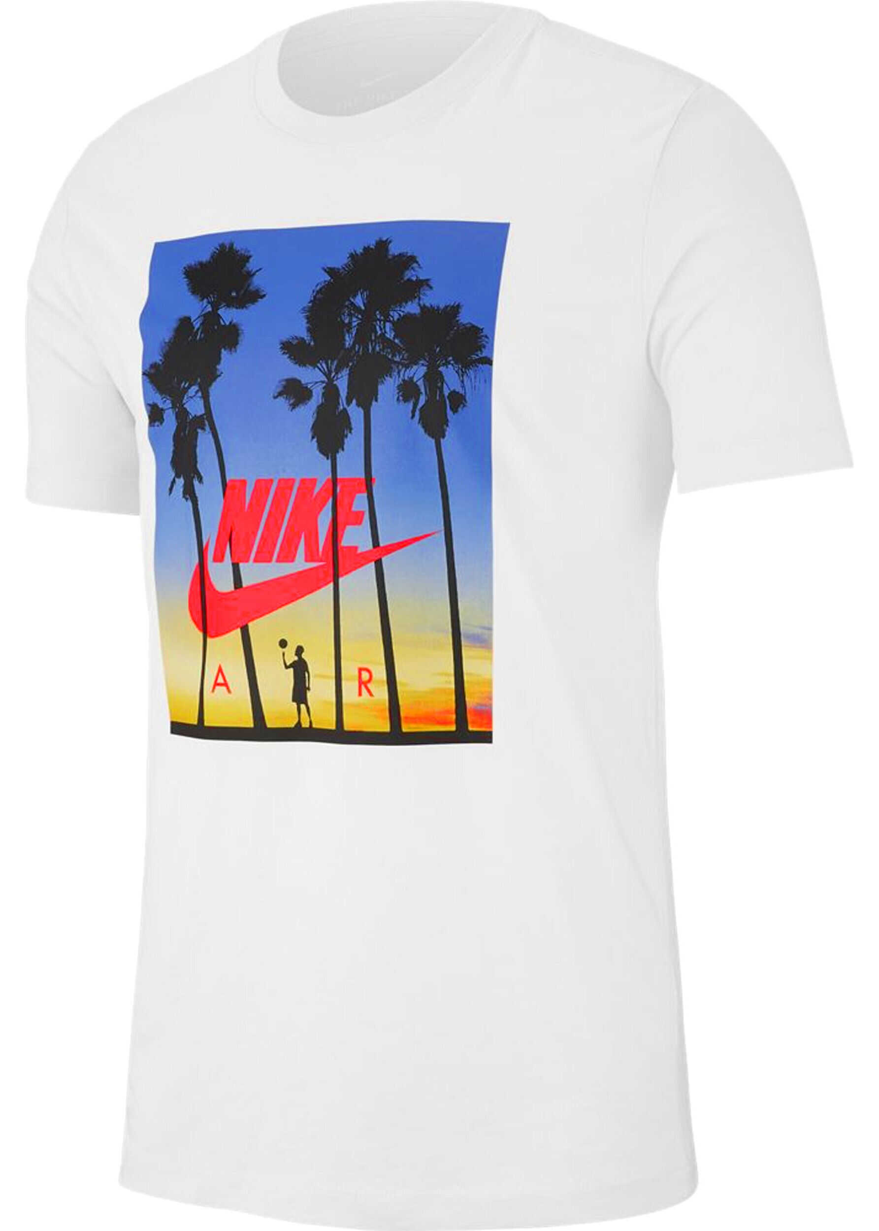 Nike Tee Air 4 Alb
