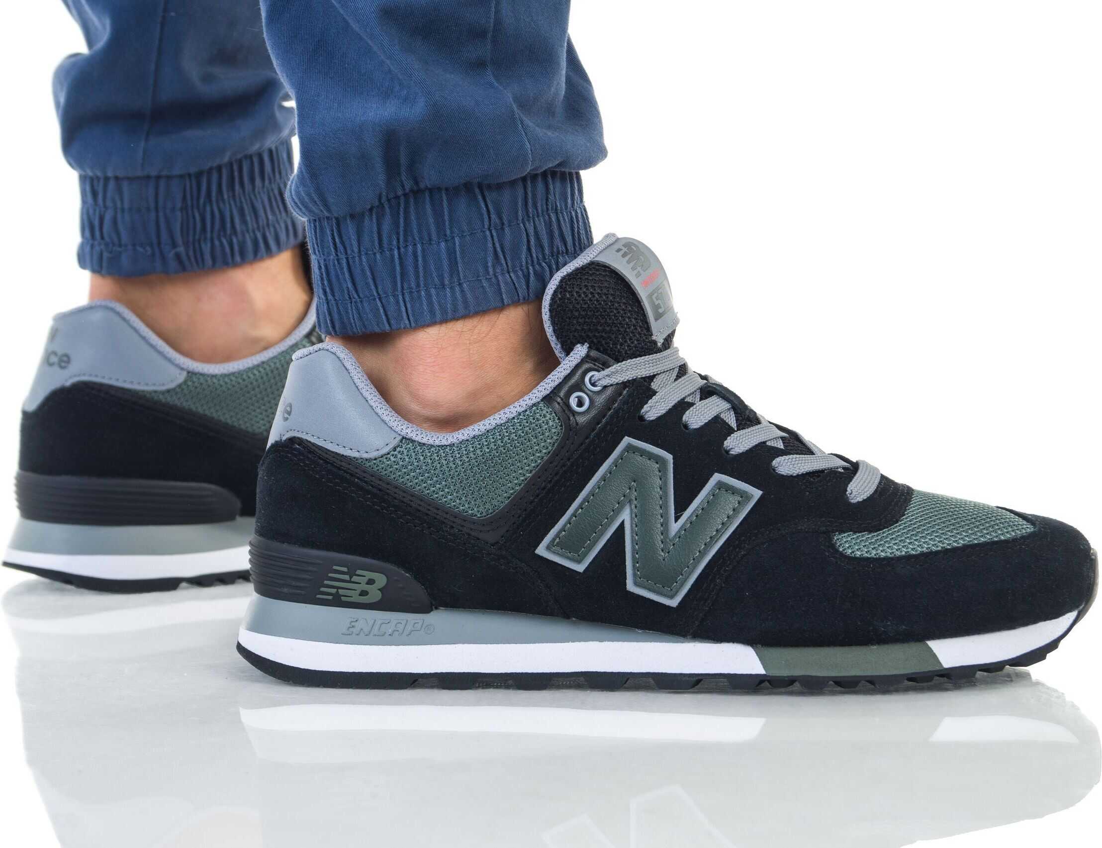 New Balance 574 Negru