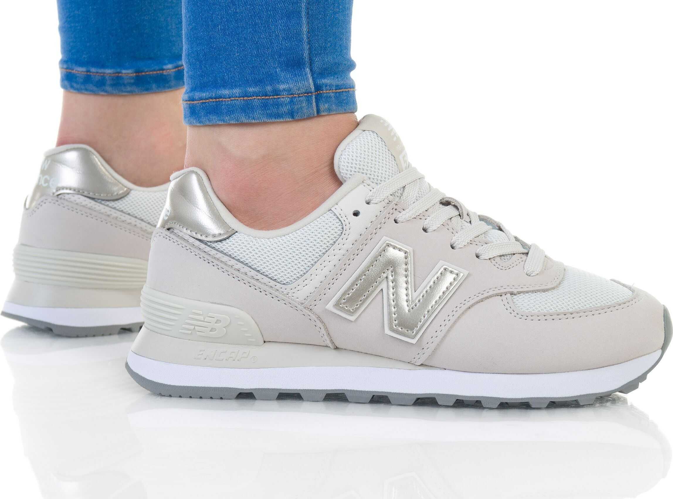 New Balance 574 Gri/Argintiu