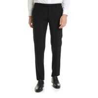 Pantaloni office Virgin Wool Trousers In Black Barbati