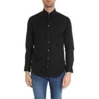 Camasi slim fit Slim Fit Shirt In Black Barbati