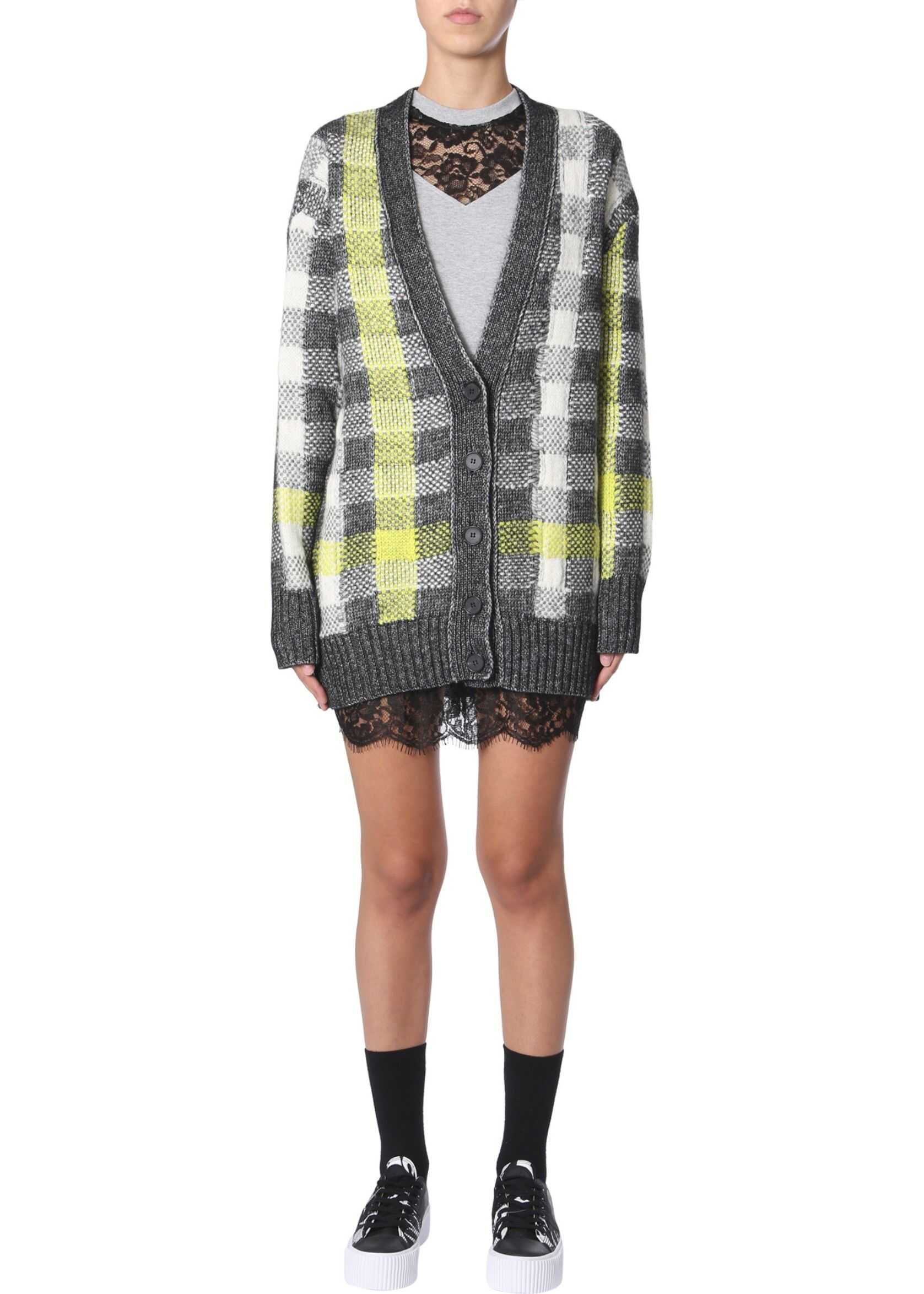MCQ Alexander McQueen Oversize Fit Cardigan MULTICOLOUR