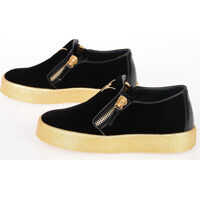 Pantofi slip-on Velvet VERONICA Gold Slip On Sneakers Femei