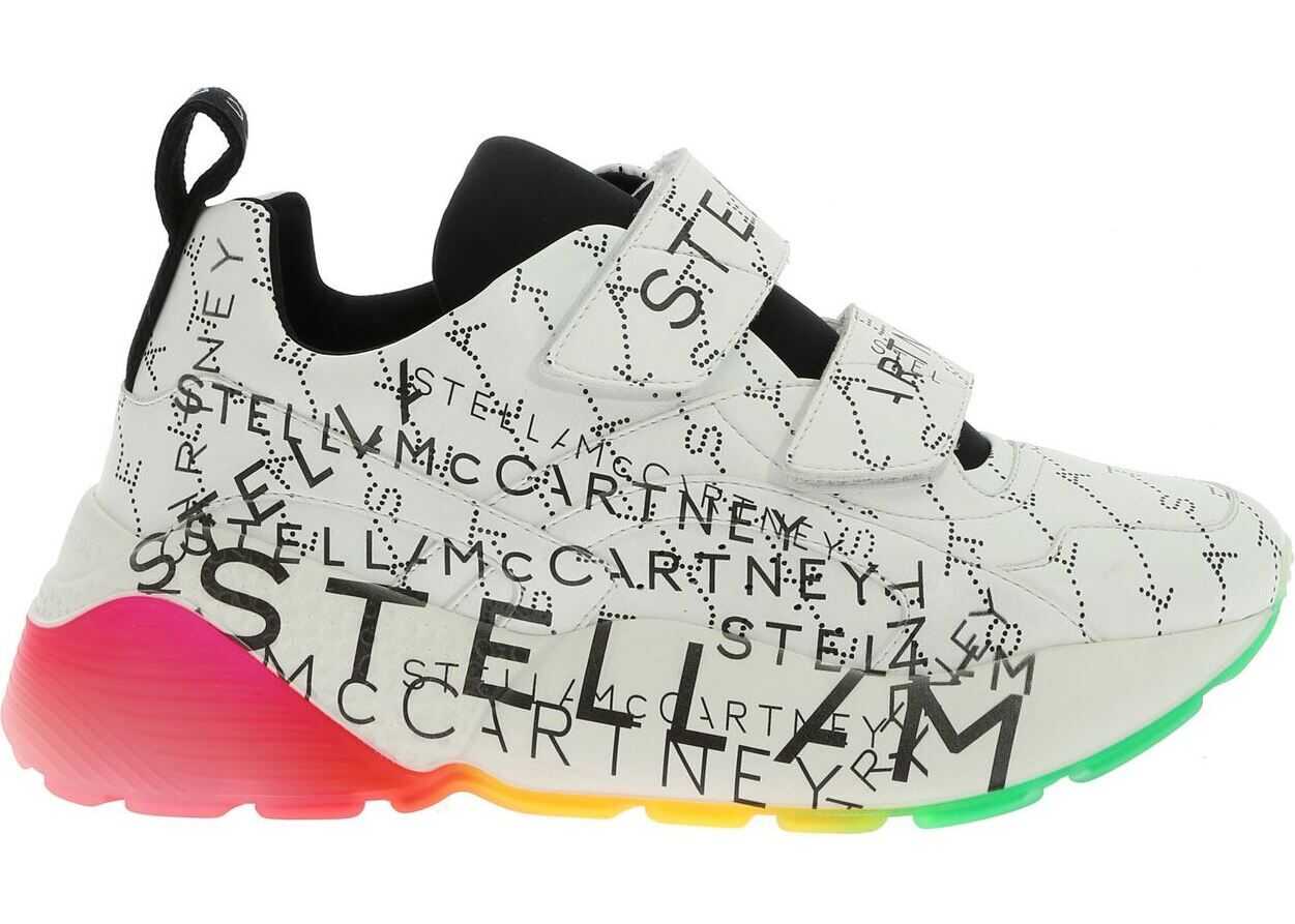 adidas by Stella McCartney Eclypse Monogramma Sneakers In White White