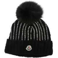Sepci Black Beanie With Pom Pon Femei