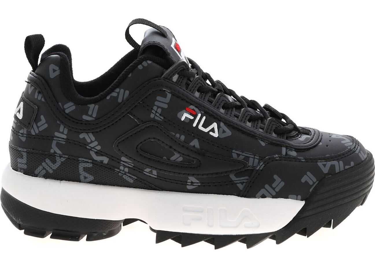 Fila Disruptor Sneakers Black Logo Black