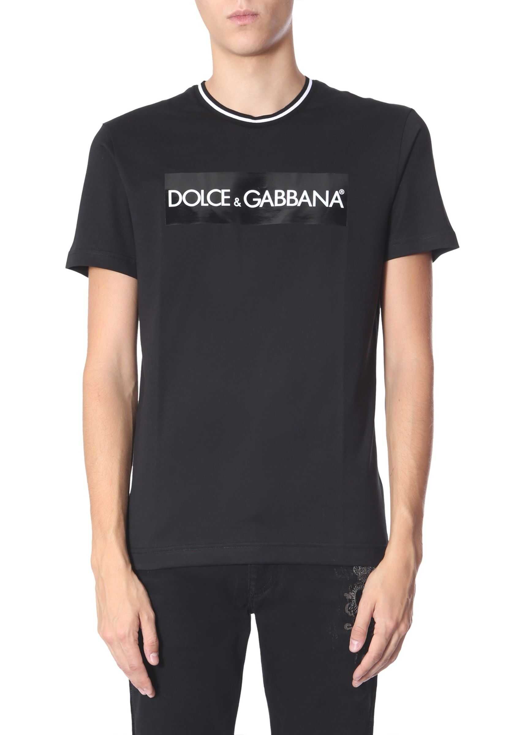 Dolce & Gabbana Round Neck T-Shirt BLACK