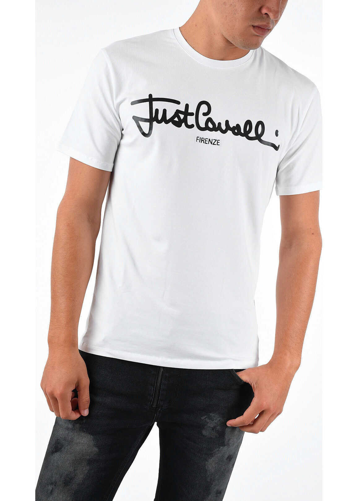 Just Cavalli Printed T-shirt WHITE