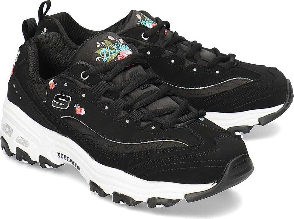 SKECHERS Bright Blossoms Czarny