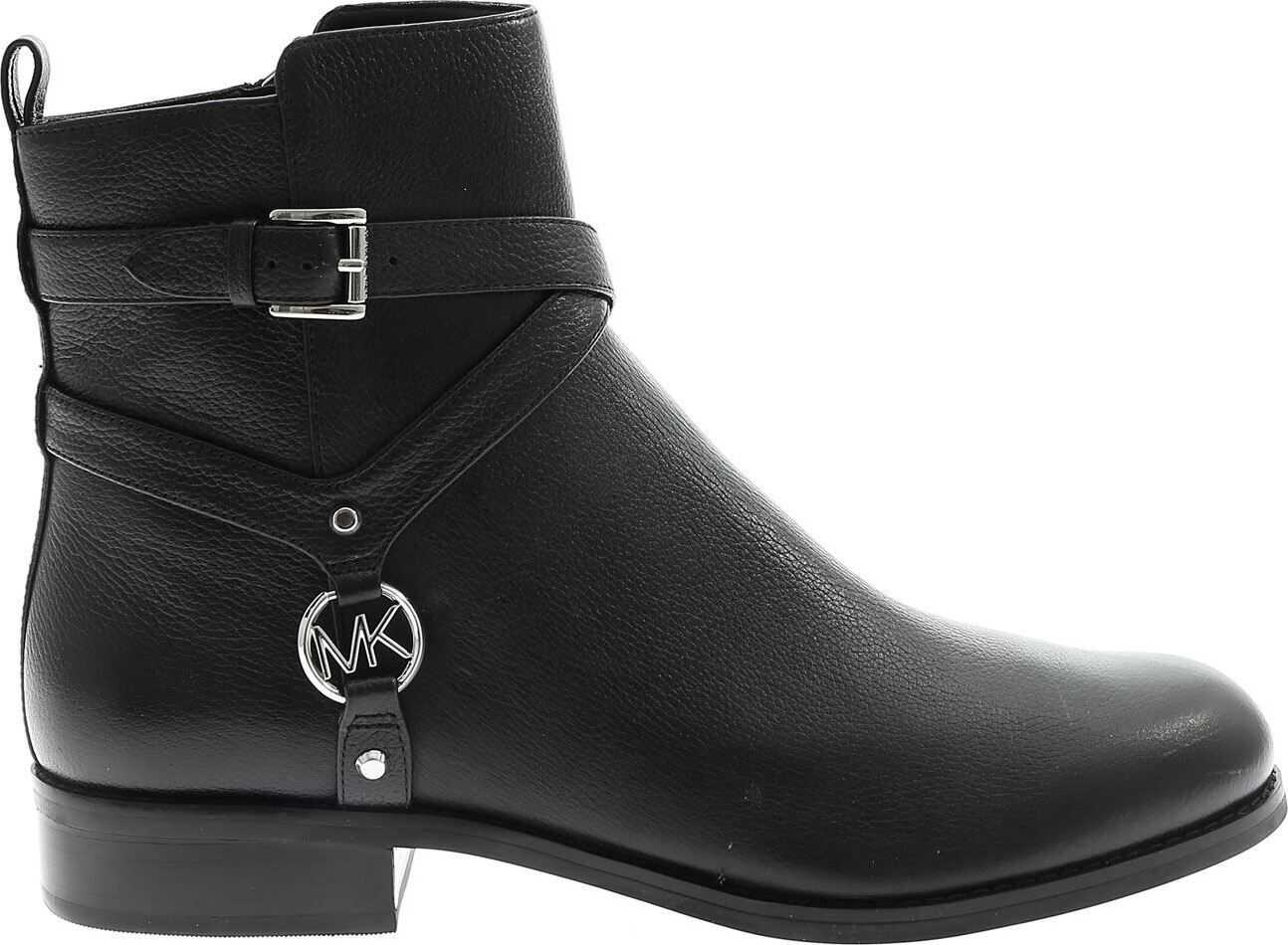 Michael Kors Preston Boots In Black Black