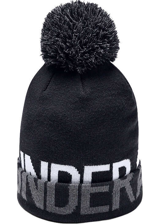 Under Armour Graphic Pom Beanie Black