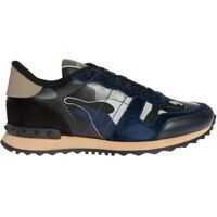 Sneakers Rockrunner Sneaker Camouflage In Blue Barbati