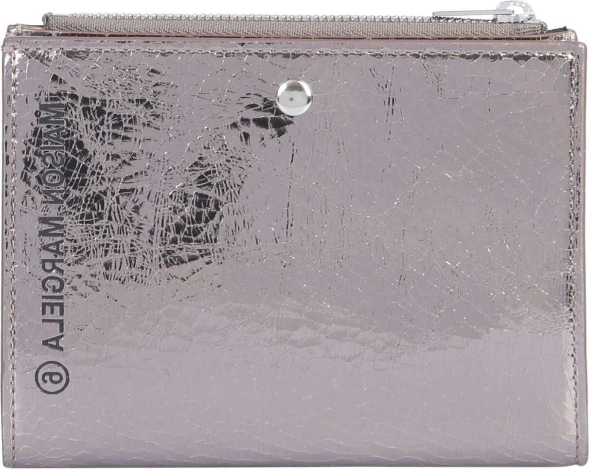 MM6 Maison Margiela Laminated Wallet GREY