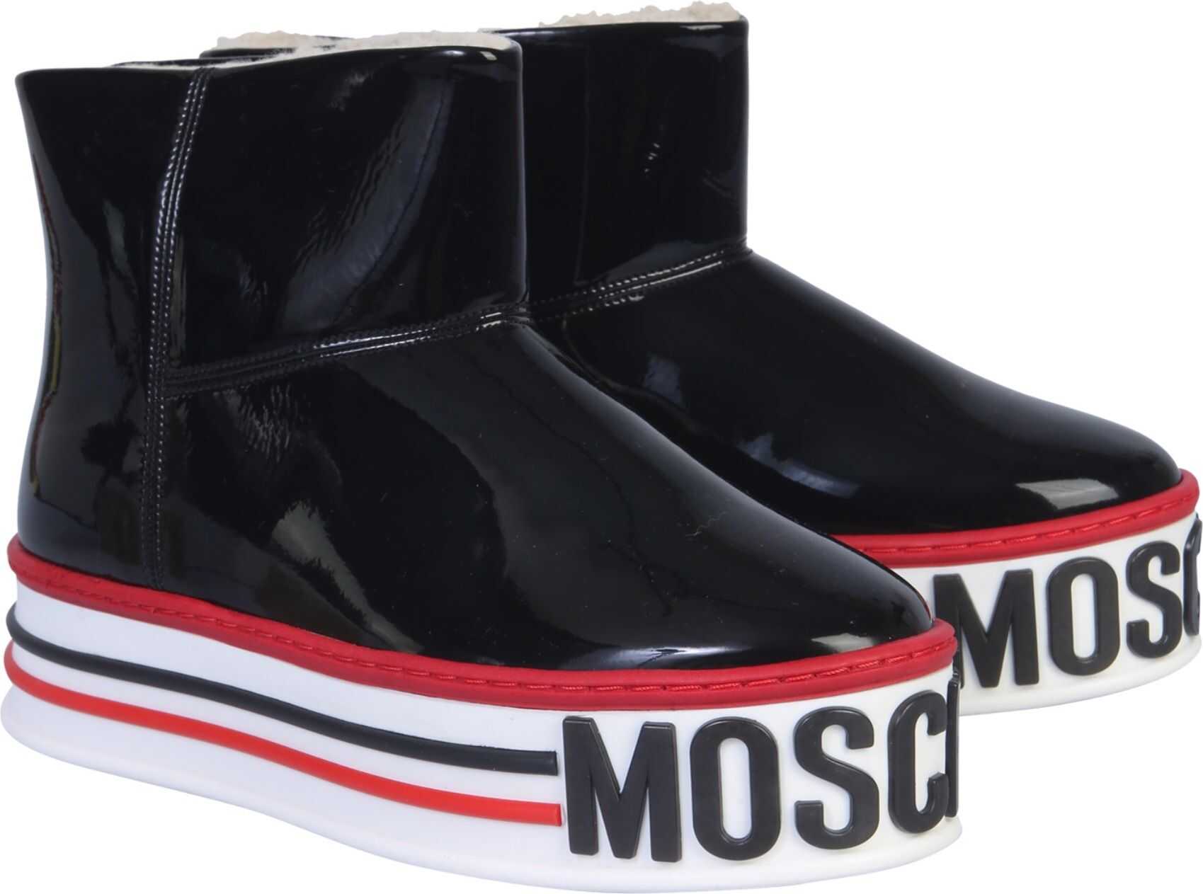 Cizma Moschino Venice Boots BLACK