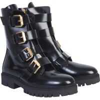 Cizme scurte Boot With Buckles Femei