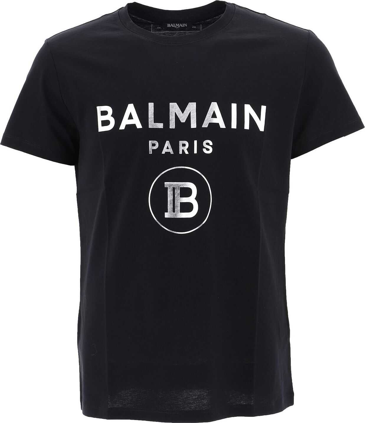Balmain Cotton T-Shirt BLACK