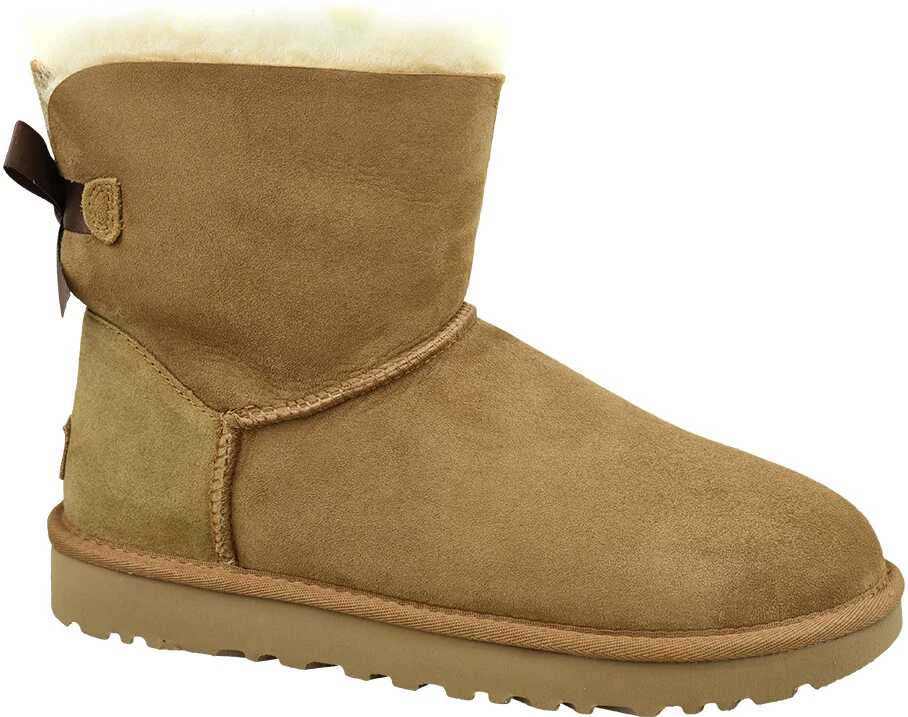 Bocanc UGG Mini Bailey Bow II Brown