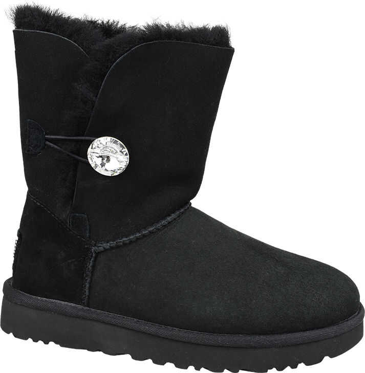 Bocanc UGG Bailey Button Bling Black