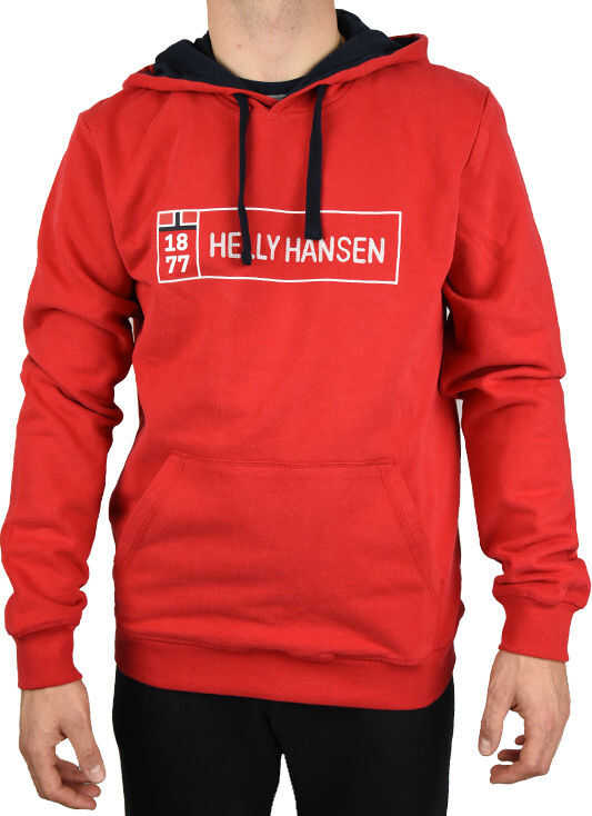 Bluza Helly Hansen 1877 Hoodie Red