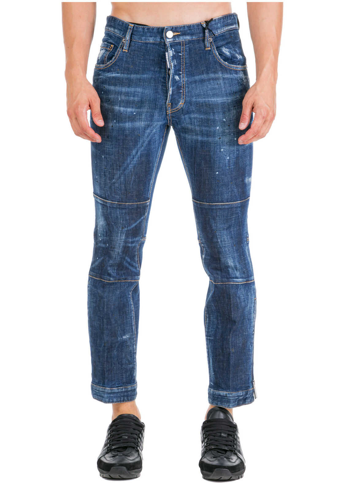 Blug DSQUARED2 Ski Biker Blue