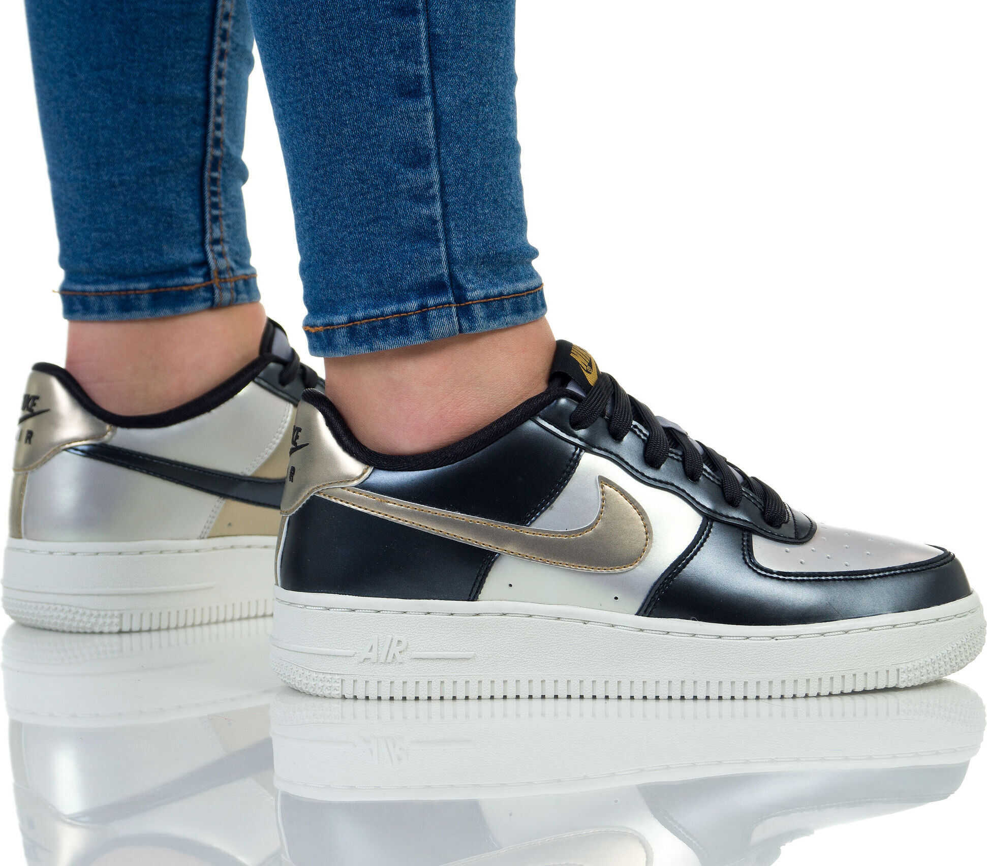 Nike Air Force 1 LV8 GS Negru