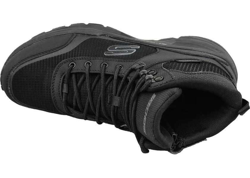 Incaltaminte trekking SKECHERS Escape Plan 2.0 - Woodrock Black Barbati (BM 7109891) 3