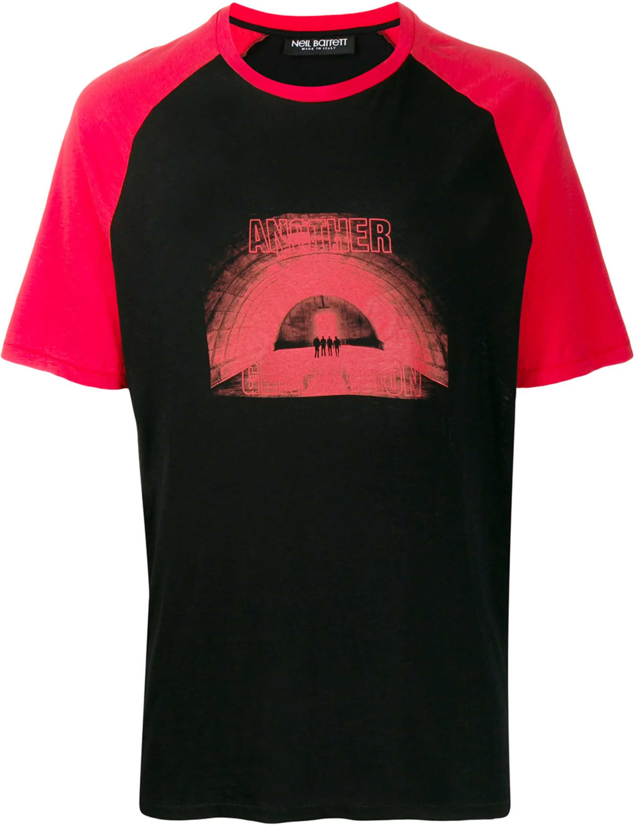 Neil Barrett Round Neck T-Shirt BLACK