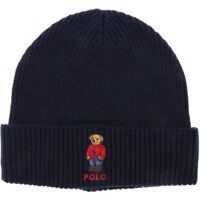 Sepci Polo Bear Beanie In Blue Barbati