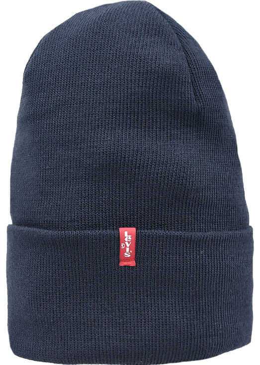 Levi's® Slouchy Red Tab Beanie Blue
