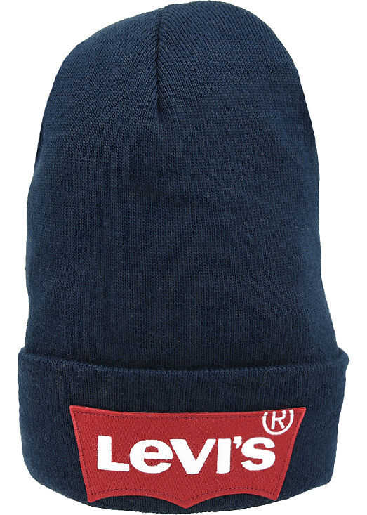 Levi's® Oversized Batwing Beanie Blue